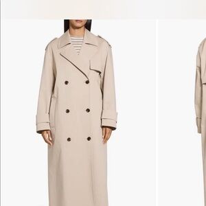 Theory Double Breasted Relaxed Trench